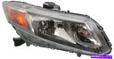 USヘッドライト 2012年ホンダシビックのための右助手席側ヘッドライトヘッドランプ Right Passenger Side Headlight Head Lamp for 2012 Honda Civic