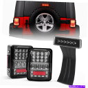 USヘッドライト ジープラングラーJK TJのためのLEDテールライト逆方向転換信号ランプ＆レッドブレーキライト LED Tail Lights Reverse Turn Signal Lamp&Red Brake Light For Jeep Wrangler JK TJ
