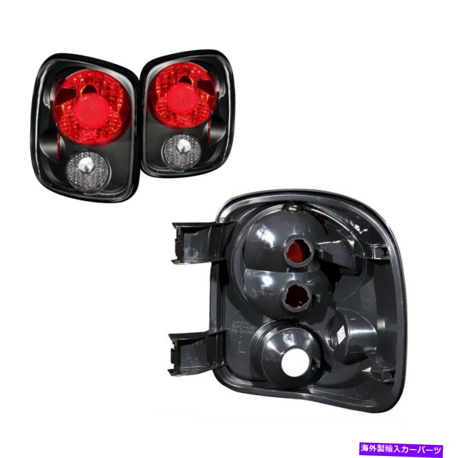 USヘッドライト Anzousa 211028 Taillights Black AnzoUSA 211028 Taillights Black