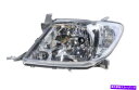 USヘッドライト Toyota Hilux FrontヘッドライトをフィットLeft KUN26R 08-11シリーズ2WD 4WD品質！ fit Toyota Hilux Front Headlight LEFT KUN26R 08-11 Series 2WD 4WD QUALITY!