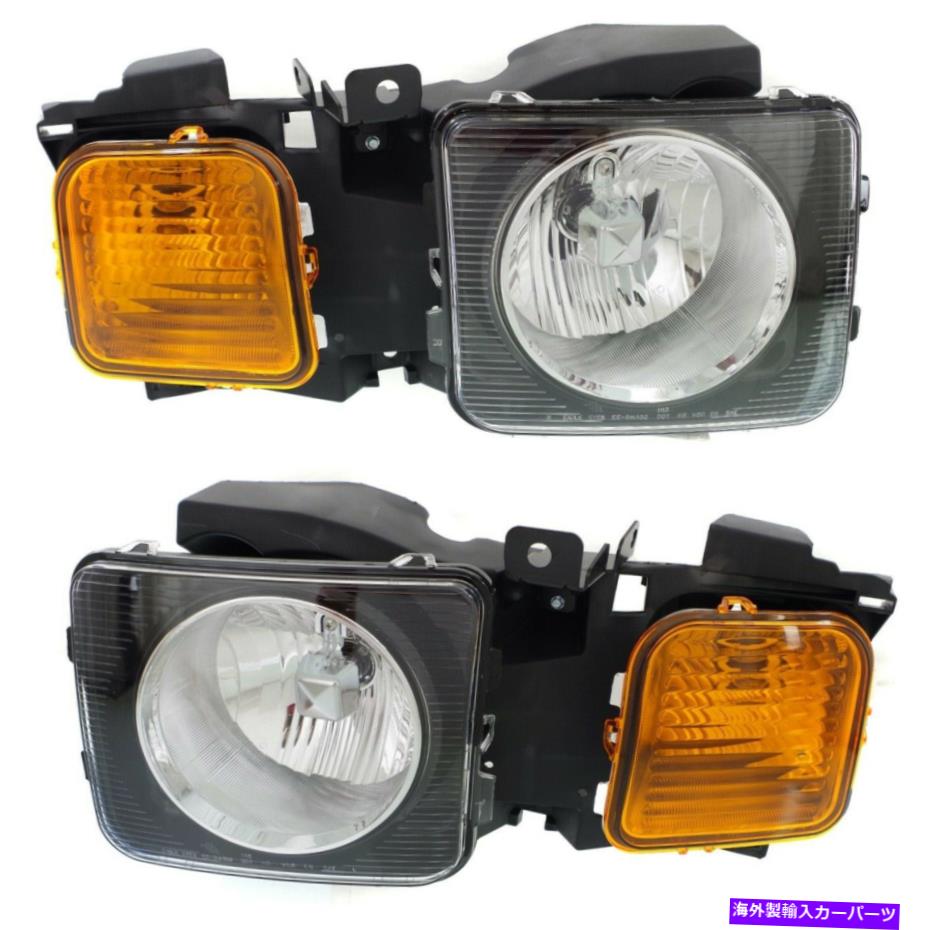 USヘッドライト Headlight 2006-2010 Hummer H3 2009-2010 H3T左右w /球根 Headlight Set For 2006-2010 Hummer H3 2009-2010 H3T Left & Right w/ bulb