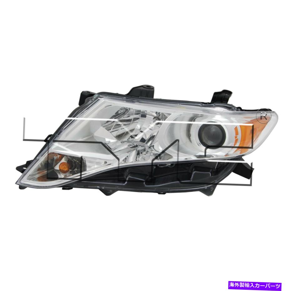 USヘッドライト 09~16のためのハロゲンヘッドライトフロントランプTOYOTA VENZA左ドライバー Halogen Headlight Front Lamp for 09-16 Toyota Venza Left Driver