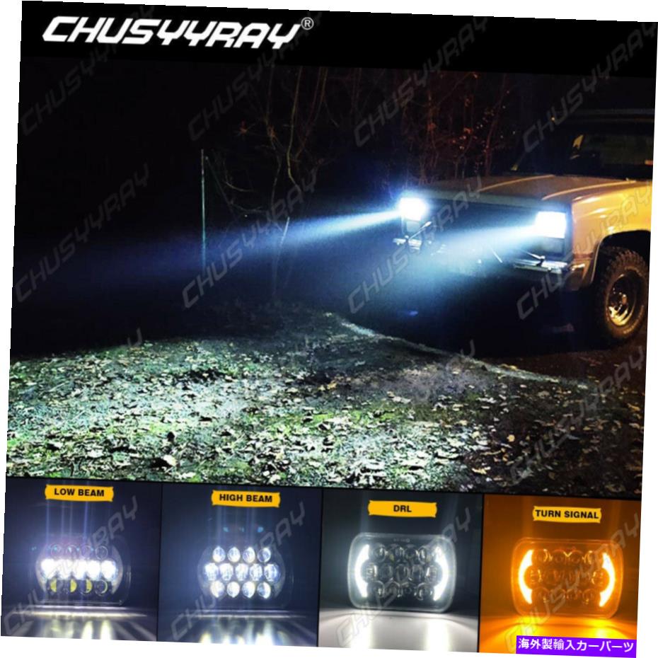 USヘッドライト 2×300W 5×7 "7×6" LEDヘッドライト5900i 7300 7400 9200 9400 9900 2x 300W 5x7" 7x6" LED Headlight for International 5900i 7300 7400 9200 9400 9900