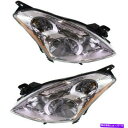 USヘッドライト ハロゲンヘッドライト2010-2012日産アルティマセダンの左右にセット Halogen Headlight Set Left and Right For 2010-2012 Nissan Altima Sedan