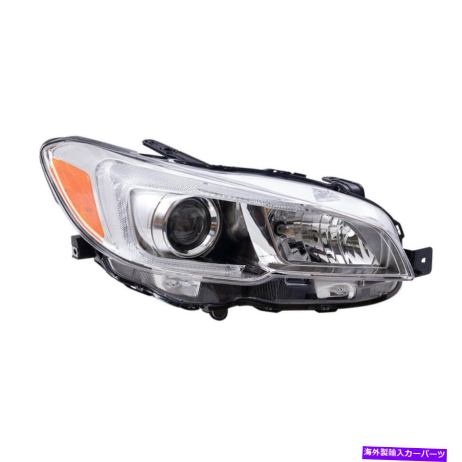 USヘッドライト 15-19 Subaru WRXのための乗客ハロゲンの組み合わせヘッドライトヘッドランプアセンブリ Passengers Halogen Combination Headlight Headlamp Assembly for 15-19 Subaru WRX