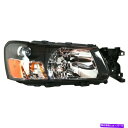 USヘッドライト FITS 2003 2004 Subaru Foresterヘッドライトアセンブリ旅客サイドカーパ Fits 2003 2004 Subaru Forester Headlight Assembly Passenger Side CAPA