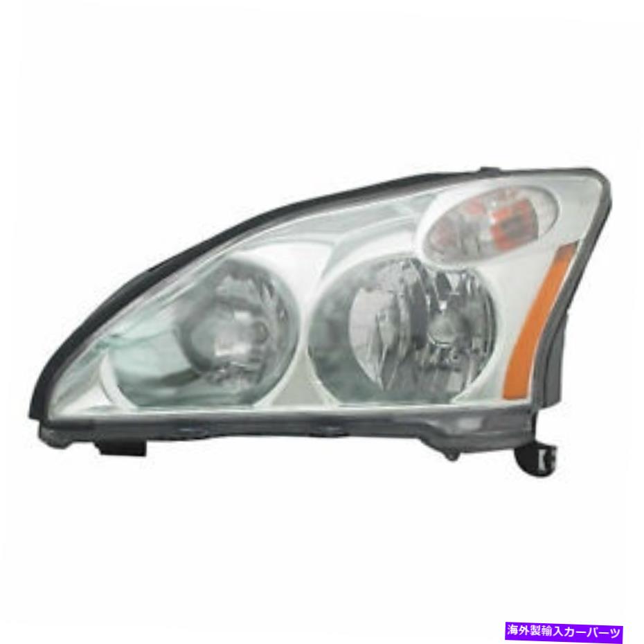 USヘッドライト 04-09 LEXUS RX-330/350のためのハロゲンヘッドライトランプ（日本製造） Halogen Headlight Lamp for 04-09 Lexus RX-330/350 (Japan Built) Left Driver