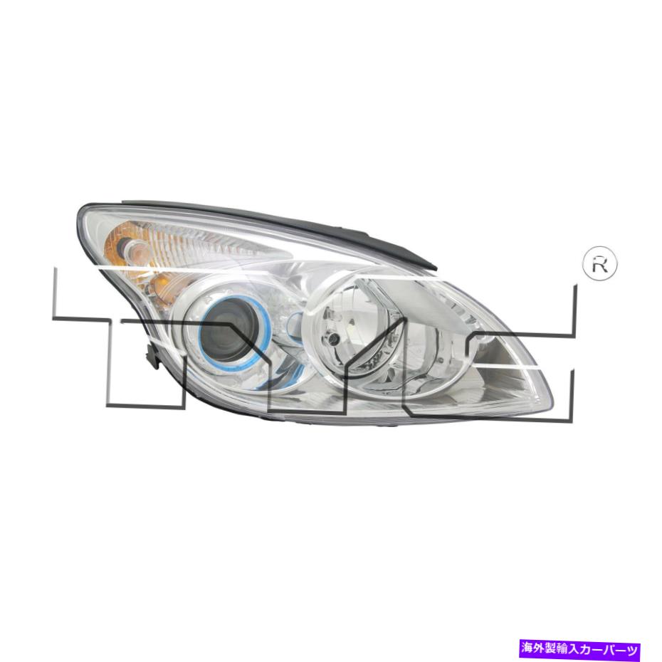 USヘッドライト Headlight Headlampは右乗客を巡回しています Headlight Headlamp for 10-12 Hyundai Elantra Touring Right Passenger