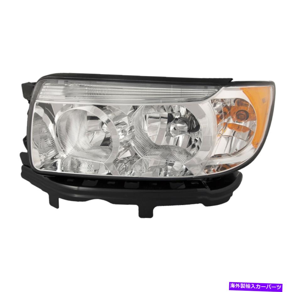 USヘッドライト 運転手側のヘッドライトは06-08 Subaru Forester / 07-08 Forester W / O SPTパッケージ Driver Side Headlight Fits 06-08 Subaru Forester/ 07-08 Forester W/O SPT package