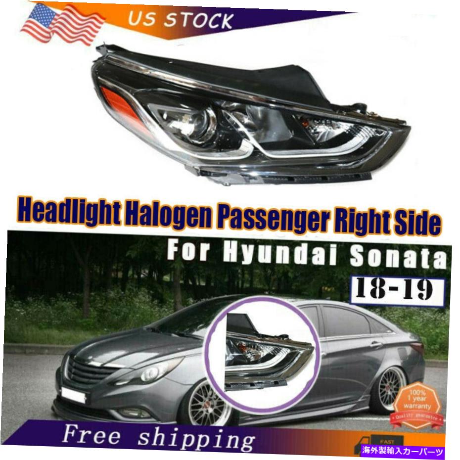 USヘッドライト Headlightの取り付け金2018年2019年2019 Hyundai Sonata右乗客92102C2500 Headlight Replacement Fits 2018 2019 Hyundai Sonata Right Passenger 92102C2500