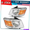 USヘッドライト Dodge Grand Caravan 2008-2010ヘッドライトヘッドランプアセンブリ左+右ライト For Dodge Grand Ca...