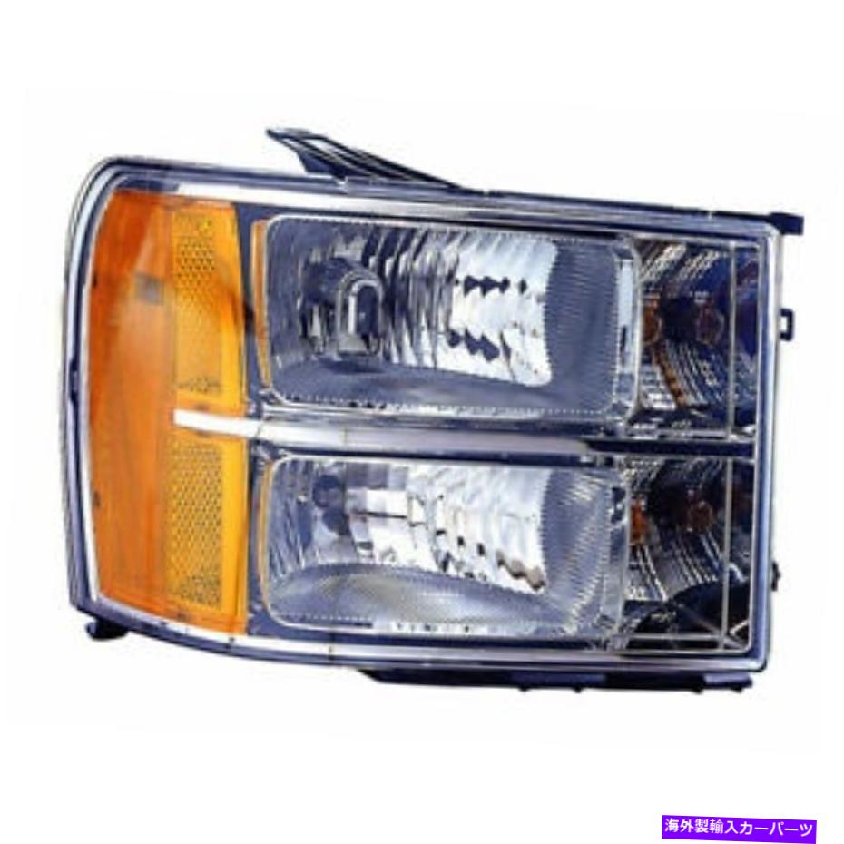 USヘッドライト GMC Sierra 1500ヘッドライトアセンブリ2007-2013 GM2503283のための助手席側 For GMC Sierra 1500 Headlight Assembly 2007-2013 Passenger Side For GM2503283