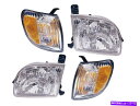 USヘッドライト 00 01 02 03 04信号ランプ付きツンドラヘッドランプSET Passenger RH +ドライバLH For 00 01 02 03 04 Tundra Headlamp with Signal Lamp Set Passenger RH + Driver LH