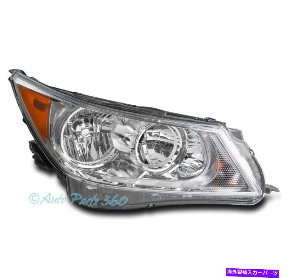 USヘッドライト 10-13ビュイックラクロスクローム交換ヘッドライトヘッドランプ乗客 FOR 10-13 BUICK LACROSSE CHROME REPLACEMENT HEADLIGHT HEADLAMP PASSENGER RIGHT