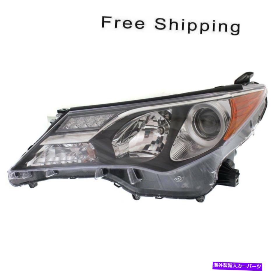 USإåɥ饤 ϥإåɥץ֥걿ž¦եåȥȥ西RAV4 2013-20152502217 Halogen Head Lamp Assembly Driver Side Fits Toyota RAV4 2013-2015 TO2502217