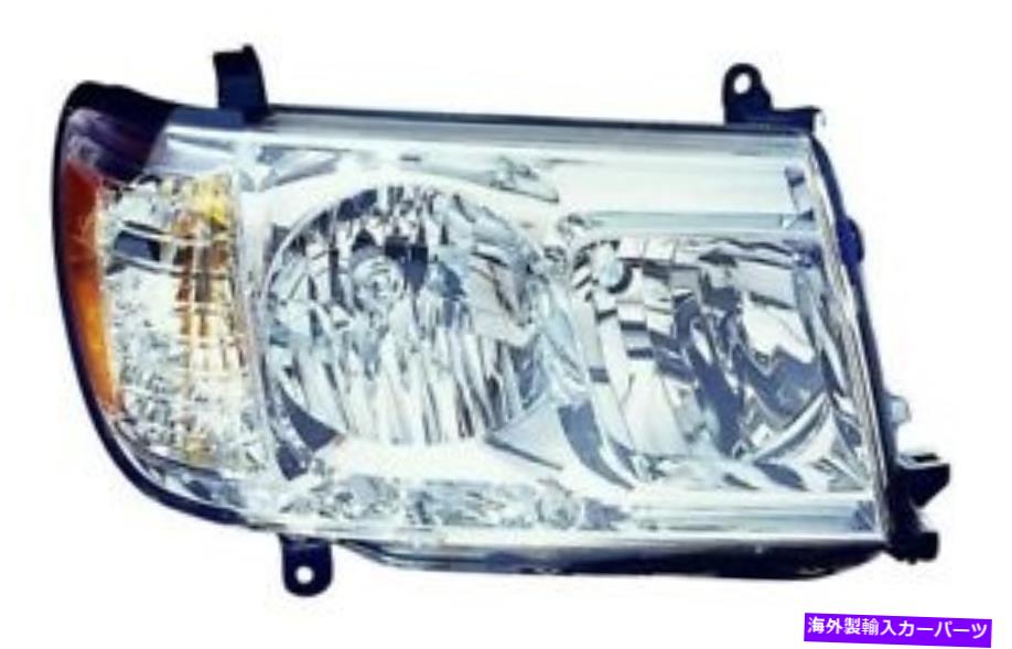 USヘッドライト ヘッドライトアセンブリフロント右マックスゾーン2006トヨタランドクルーザー Headlight Assembly Front Right Maxzone fits 2006 Toyota Land Cruiser