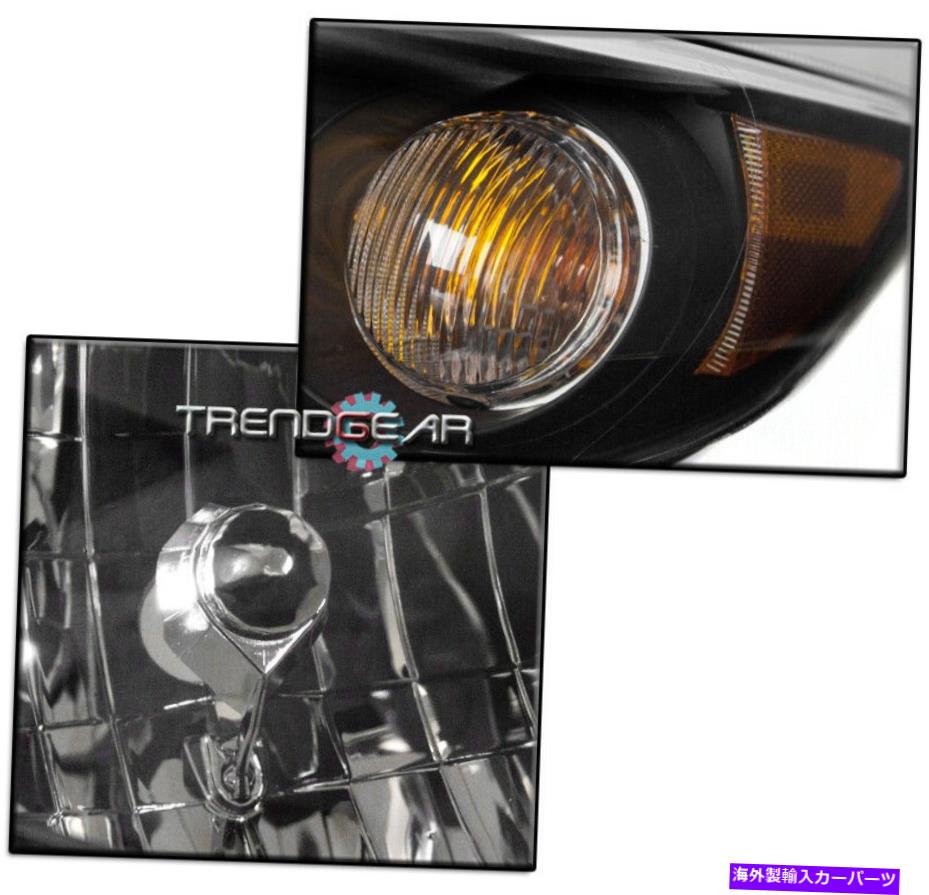 USヘッドライト 2009-2010トヨタカローラCEルXLEブラックヘッドライトランプW / DRL LED + 6K HIDキット FOR 2009-2010 TOYOTA COROLLA CE LE XLE BLACK HEADLIGHT LAMP W/DRL LED+6K HID KIT