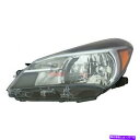 USヘッドライト 新しい左ハロゲンヘッドライトレンズハウジング15-17 TOYOTA YARIS 811700DA70カーパ NEW LEFT HALOGEN HEADLIGHT LENS HOUSING 15-17 FITS TOYOTA YARIS 811700DA70 CAPA