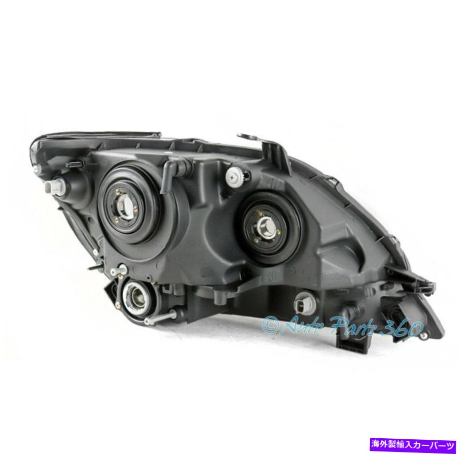 USヘッドライト 99-03 LEXUS RX300クリスタルスタイルブラックヘッドライトヘッドランプW / LED DRL信号 FOR 99-03 LEXUS RX300 CRYSTAL STYLE BLACK HEADLIGHTS HEADLAMPS W/LED DRL SIGNAL