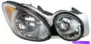 USヘッドライト 2008年から2009年の右助手席側ヘッドライトヘッドランプ、ラクロス Right Passenger Side Headlight Head Lamp for 2008-2009 Buick Allure, LaCrosse