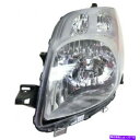 USヘッドライト 2007年2008年のトヨタヤリスヘッドライトペアサイド Fits 2007 2008 Toyota Yaris Headlight Pair Side