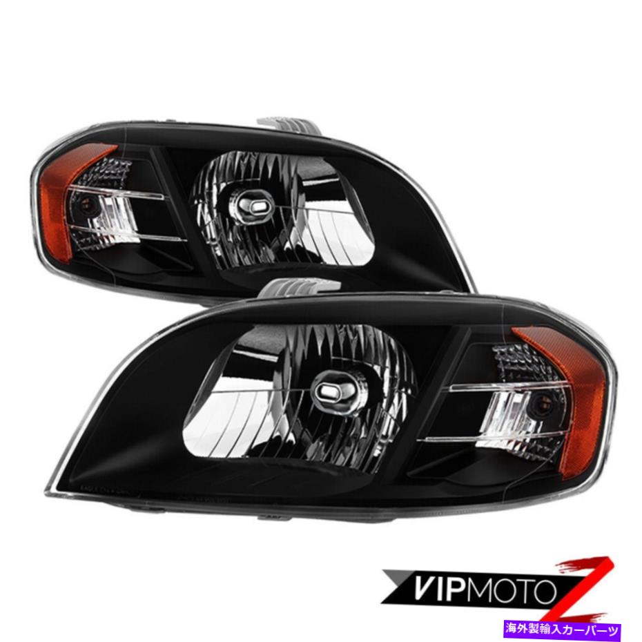 USإåɥ饤 [եȥ꡼] 07-09 Pontiac G3 Wave / -11 Chevy Aveo Black Headlightθ [FACTORY STYLE] 07-09 Pontiac G3 Wave/-11 Chevy Aveo Black Headlight Replacement