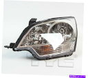 USヘッドライト Saturn VUE 2008-2010モデルのTYC NSF左サイドハロゲンヘッドライト TYC NSF Left Side Halogen Headlight For Saturn Vue 2008-2010 Models