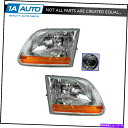 USヘッドライト ヘッドライトヘッドランプグローブペア02-03フォードF150ハーレーダビッドソン Headlight Headlamp Globe Pair Set of 2 for 02-03 Ford F150 Harley Davidson