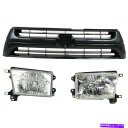 USヘッドライト 2001-2002トヨタ4RUNNER 3PCのためのグリルアセンブリキット Grille Assembly Kit For 2001-2002 Toyota 4Runner 3pc