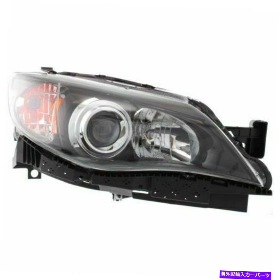 USヘッドライト インプレッサ08-11、助手席側ヘッドライト、クリアレンズ For Impreza 08-11, Passenger Side Headlight, Clear Lens