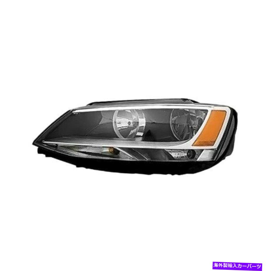 USヘッドライト Volkswagen Jetta 2012 K-Metal 842436CQドライバサイド交換ヘッドライト For Volkswagen Jetta 2012 K-Metal 842436CQ Driver Side Replacement Headlight