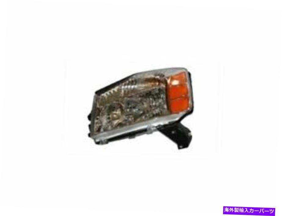 USヘッドライト 2004-2007日産ティタの左ヘッドライトアセンブリ2006 2006 x 189nf Left Headlight Assembly For 2004-2007 Nissan Titan 2005 2006 X189NF