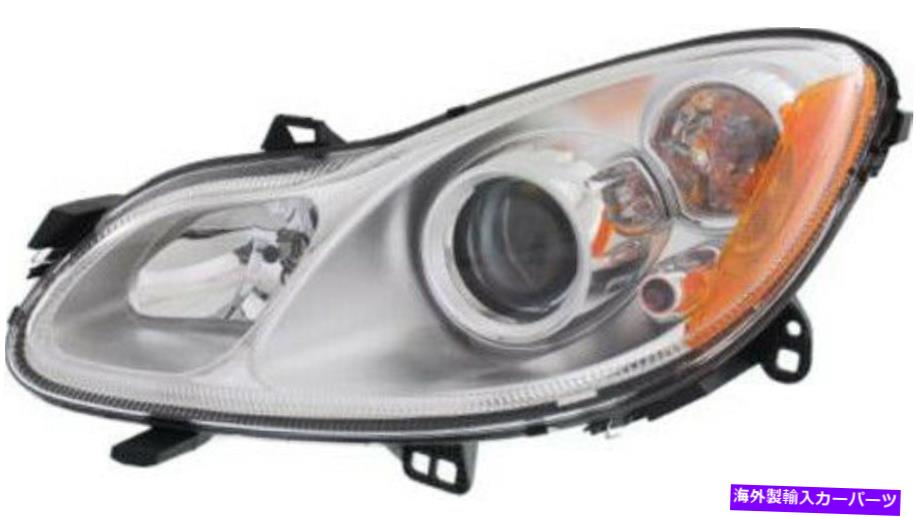 USヘッドライト 2010-2012のための左運転側のヘッドライトヘッドランプスマートフォートウ Left Driver Side Headlight Head Lamp for 2010-2012 Smart Fortwo