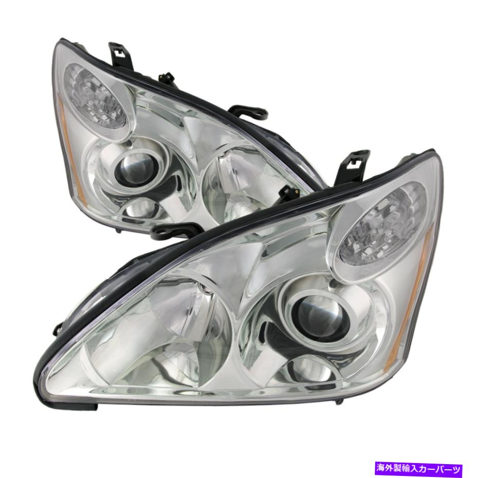 USヘッドライト 04-06フィットLexus RX330（日本製造）ヘッドライトヘッドランプペア左右のHID 04-06 Fits Lexus RX330 (Japan Built) Headlights Headlamps Pair Left Right HID