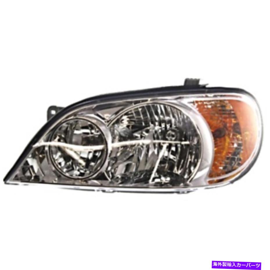 USヘッドライト フィット02-05セドナ左ドライバーハロゲンヘッドライトアセンブリ Fits 02-05 Sedona Left Driver Halogen Headlight Assembly