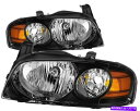 USヘッドライト 2004-2006日産SENTRAヘッドライトヘッドランプリフレクターブラック/クリアLH + RH For 2004-2006 Nissan Sentra HeadLights HeadLamps Reflector Black/Clear LH+RH