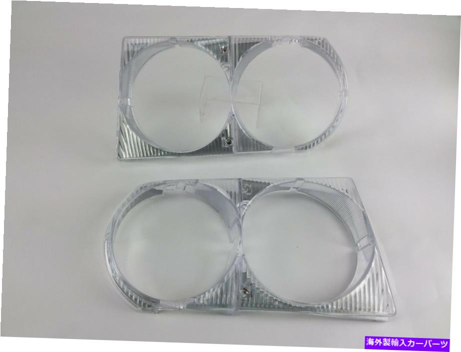 USヘッドライト メルセデスヘッドライトベゼルドア、ペアニューC107 R107 US Mercedes Headlight Bezel Doors, Pair New C107 R107 US