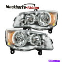 USヘッドライト Headlights Headlamp 2011-19 Dodge Grand Caravan 08-16 Chrysler Town&Cou...