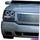 USヘッドライト 1999年 - 2006年シエラ/ユコン/ Denali Halo Projectorヘッドライトアンバー - BLK Topline For 1999-2006 Sierra/Yukon/Denali Halo Projector Headlights Amber - Blk