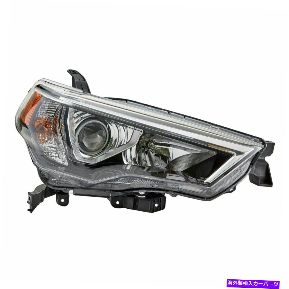 For 2014-2018 Toyota 4Runner Headlight Head Lamp Passenger Side RHカテゴリUSヘッドライト状態新品メーカー車種発送詳細全国一律 送料無料（※北海道、沖縄、離島は省く）商品詳細輸入商品の為、英語表記となります。Condition: NewApplication: 2014-2018 Toyota 4RunnerManufacturer Part Number: 20-9511-00-1Brand: TYCPlacement on Vehicle: Front, RightBulbs Included: YesReplacement for: OEM# 81130-35541Certifications: DOT, SAEUPC: 762405689616Fitment Type: Direct ReplacementWarranty: 1 YearInterchange Part Number: TO2519150 条件：新品アプリケーション：2014-2018トヨタ4ランナーメーカー部品番号：20-9511-00-1ブランド：Tyc.車両への配置：前面、右球根は含まれています：はい代替品：OEM＃81130-35541認証：ドット、SaeUPC：762405689616フィットメントタイプ：直接交換保証：1年インターチェンジ部品番号：TO2519150《ご注文前にご確認ください》■海外輸入品の為、NC・NRでお願い致します。■取り付け説明書は基本的に付属しておりません。お取付に関しましては専門の業者様とご相談お願いいたします。■通常2〜4週間でのお届けを予定をしておりますが、天候、通関、国際事情により輸送便の遅延が発生する可能性や、仕入・輸送費高騰や通関診査追加等による価格のご相談の可能性もございますことご了承いただいております。■海外メーカーの注文状況次第では在庫切れの場合もございます。その場合は弊社都合にてキャンセルとなります。■配送遅延、商品違い等によってお客様に追加料金が発生した場合や取付け時に必要な加工費や追加部品等の、商品代金以外の弊社へのご請求には一切応じかねます。■弊社は海外パーツの輸入販売業のため、製品のお取り付けや加工についてのサポートは行っておりません。専門店様と解決をお願いしております。■大型商品に関しましては、配送会社の規定により個人宅への配送が困難な場合がございます。その場合は、会社や倉庫、最寄りの営業所での受け取りをお願いする場合がございます。■輸入消費税が追加課税される場合もございます。その場合はお客様側で輸入業者へ輸入消費税のお支払いのご負担をお願いする場合がございます。■商品説明文中に英語にて”保証”関する記載があっても適応はされませんのでご了承ください。■海外倉庫から到着した製品を、再度国内で検品を行い、日本郵便または佐川急便にて発送となります。■初期不良の場合は商品到着後7日以内にご連絡下さいませ。■輸入商品のためイメージ違いやご注文間違い当のお客様都合ご返品はお断りをさせていただいておりますが、弊社条件を満たしている場合はご購入金額の30％の手数料を頂いた場合に限りご返品をお受けできる場合もございます。(ご注文と同時に商品のお取り寄せが開始するため)（30％の内訳は、海外返送費用・関税・消費全負担分となります）■USパーツの輸入代行も行っておりますので、ショップに掲載されていない商品でもお探しする事が可能です。お気軽にお問い合わせ下さいませ。[輸入お取り寄せ品においてのご返品制度・保証制度等、弊社販売条件ページに詳細の記載がございますのでご覧くださいませ]&nbsp;