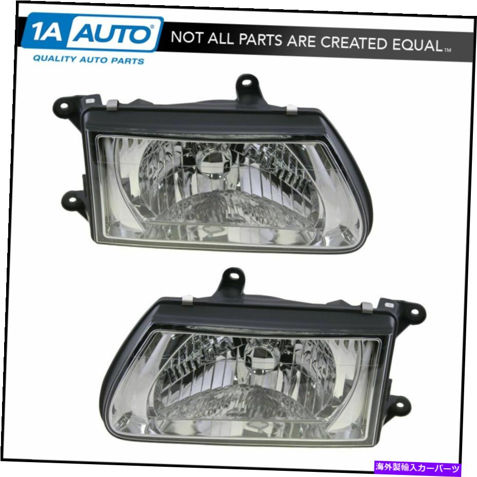 USヘッドライト ヘッドライトヘッドランプ左右ペアセット00-02 Rodeo Honda Passport for 00-02 Rodeo Passport Headlights Headlamps Left & Right Pair Set for 00-02 Isuzu Rodeo Honda Passport