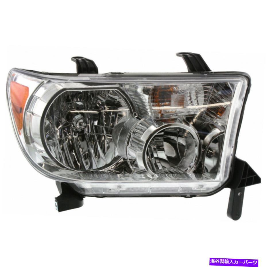 USヘッドライト Toyota Sequoiaヘッドライトアセンブリ2008-2017助手席側CAPA TO2503171 For Toyota Sequoia Headlight Assembly 2008-2017 Passenger Side CAPA TO2503171