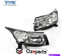 USヘッドライト Holden Cruze JG Sedan 2009~2011のためのセットペアLH左+ RH右ヘッドライトランプ Set Pair LH Left + RH Right Head Light Lamp For Holden Cruze JG Sedan 2009~2011