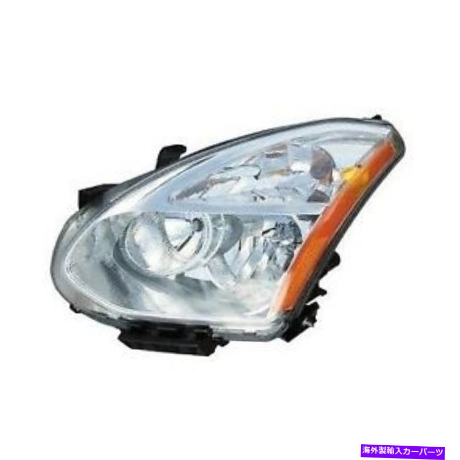 USヘッドライト 2009-2010日産不正運動側のヘッドライトW /電球 Headlight For 2009-2010 Nissan Rogue Driver Side w/ bulb