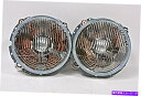 USヘッドライト Hella Mercedes G-Class W460 W463 79-ハロゲンヘッドライトペア1A8004148-007 HELLA Mercedes G-Class W460 W463 79- Halogen Headlights Pair 1A8004148-007