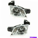 USヘッドライト GM2502175C用シボーベンチャーヘッドライト1997-2005ペアLHとRH側CAPA Fits Chevy Venture Headlight 1997-2005 Pair LH and RH Side CAPA For GM2502175C