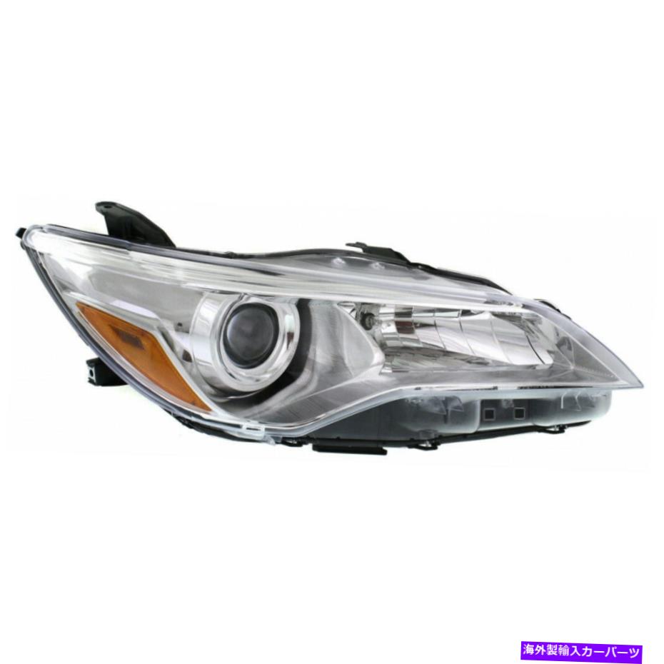 USヘッドライト トヨタカムリヘッドライト2015 2016 2017客サイドハロゲンTO2503222 For Toyota Camry Headlight 2015 2016 2017 Passenger Side Halogen TO2503222