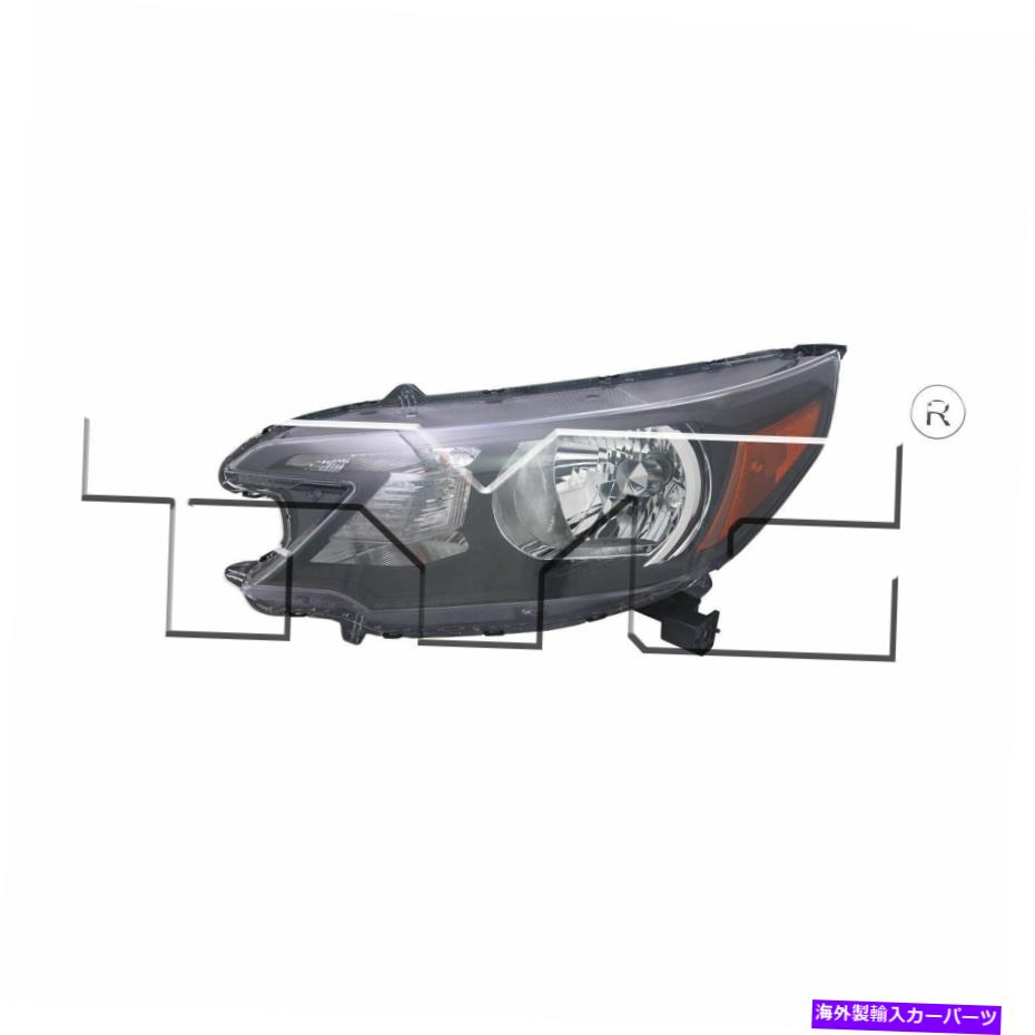 USヘッドライト 2012-2014 Honda CR-V用左側の交換用ヘッドライトアセンブリ Left Side Replacement Headlight Assembly For 2012-2014 Honda CR-V