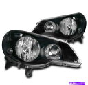 USヘッドライト 07 08 09 10 CHRYSLER SEBRINGクリスタルスタイルヘッドライトヘッドランプランプブラック FOR 07 08 09 10 CHRYSLER SEBRING CRYSTAL STYLE HEADLIGHTS HEADLAMPS LAMPS BLACK