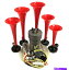 horns ۡܥĥ顦饫βڼ֤ΥۡȥåȤΥ󥹥ȡ La Cucaracha Musical Car Air Horns with Horn Button and Install Kit